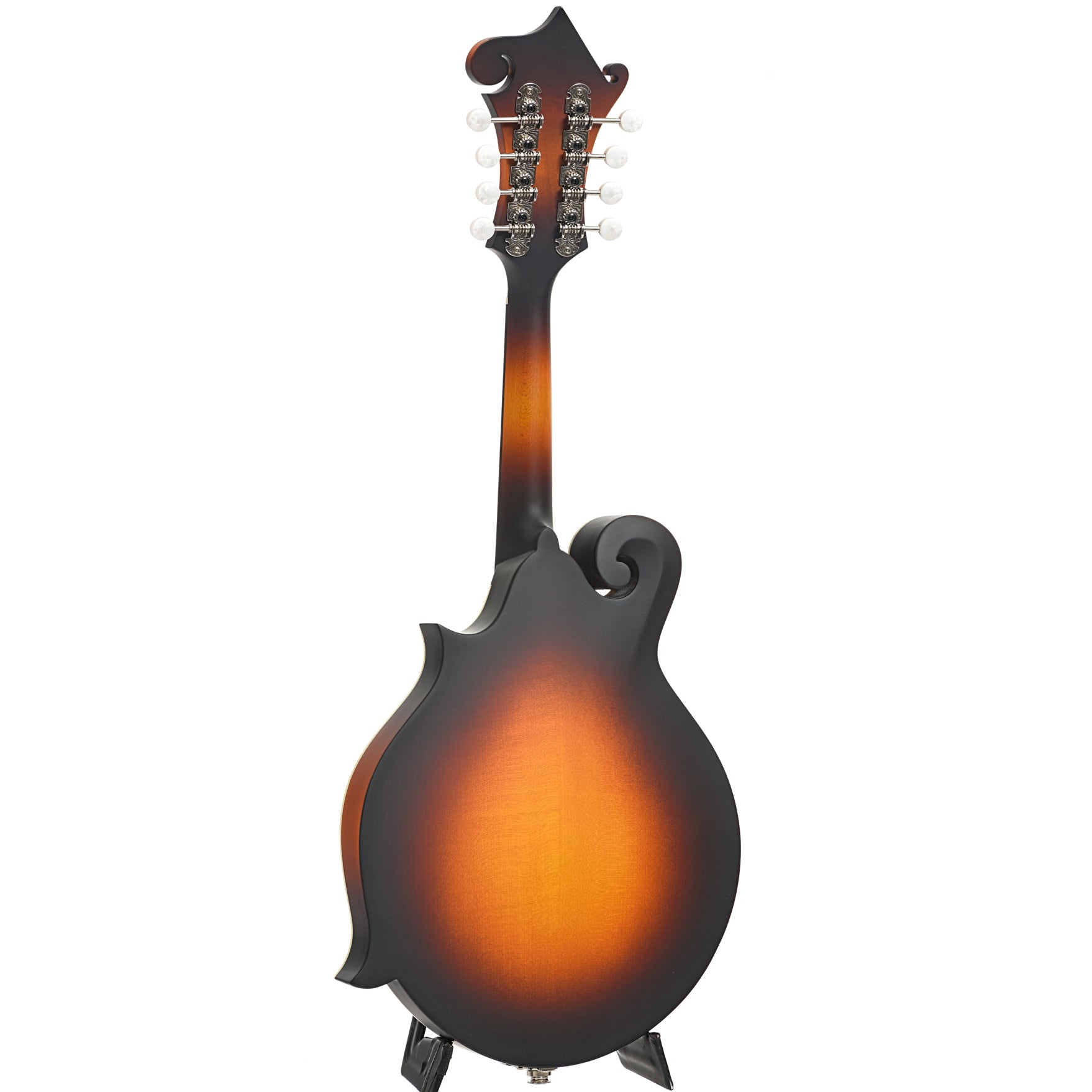 Full back and side of Eastman MD314E-SB Mandolin, Sunburst