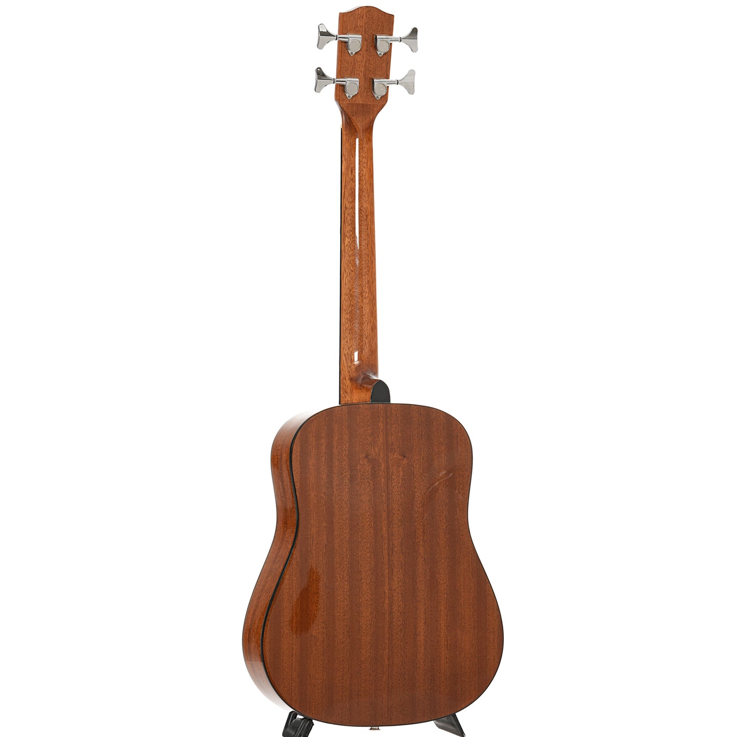 Full back and side of Ohana OBU-22 Compact Acoustic Bass with Pickup (2021)