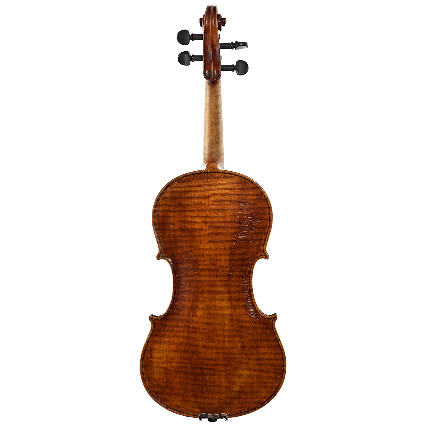 Full back of Byron E. Beebe #1421 Violin