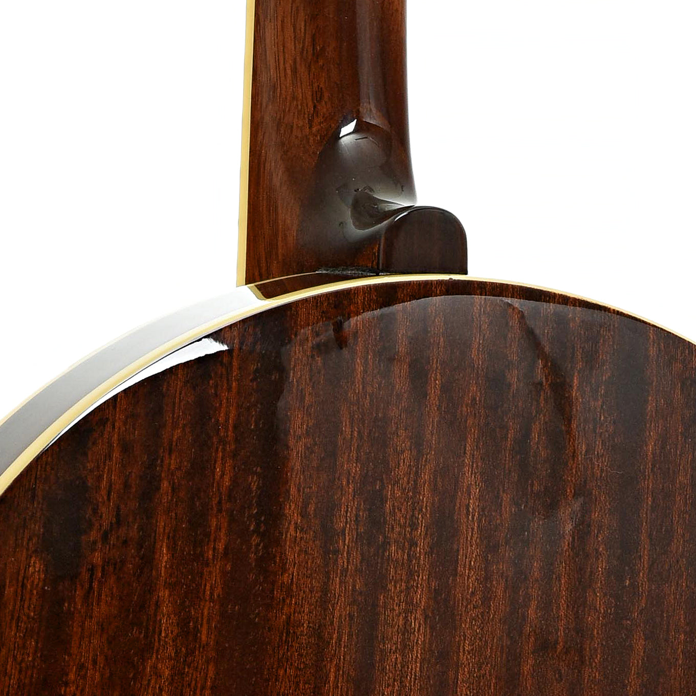 Neck joint of Recording RK-R36-B Madison Deluxe Resonator Banjo