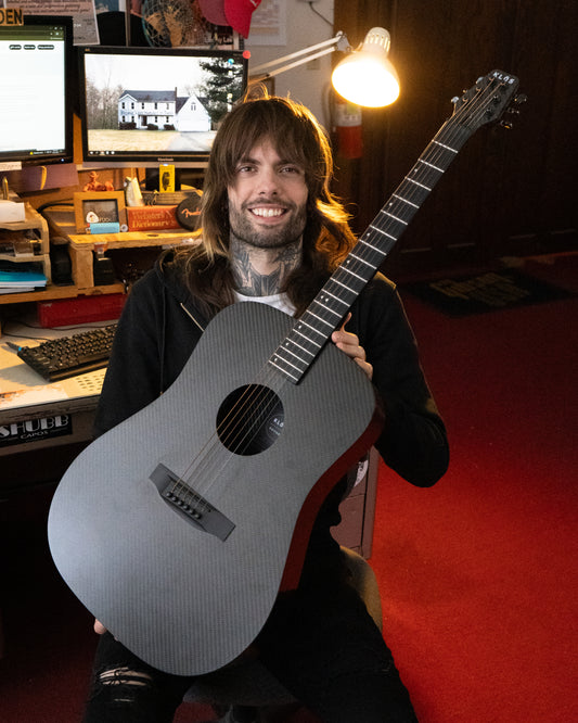 Showroom photo KLOS Guitars Full Carbon Dreadnought Acoustic-Electric Guitar