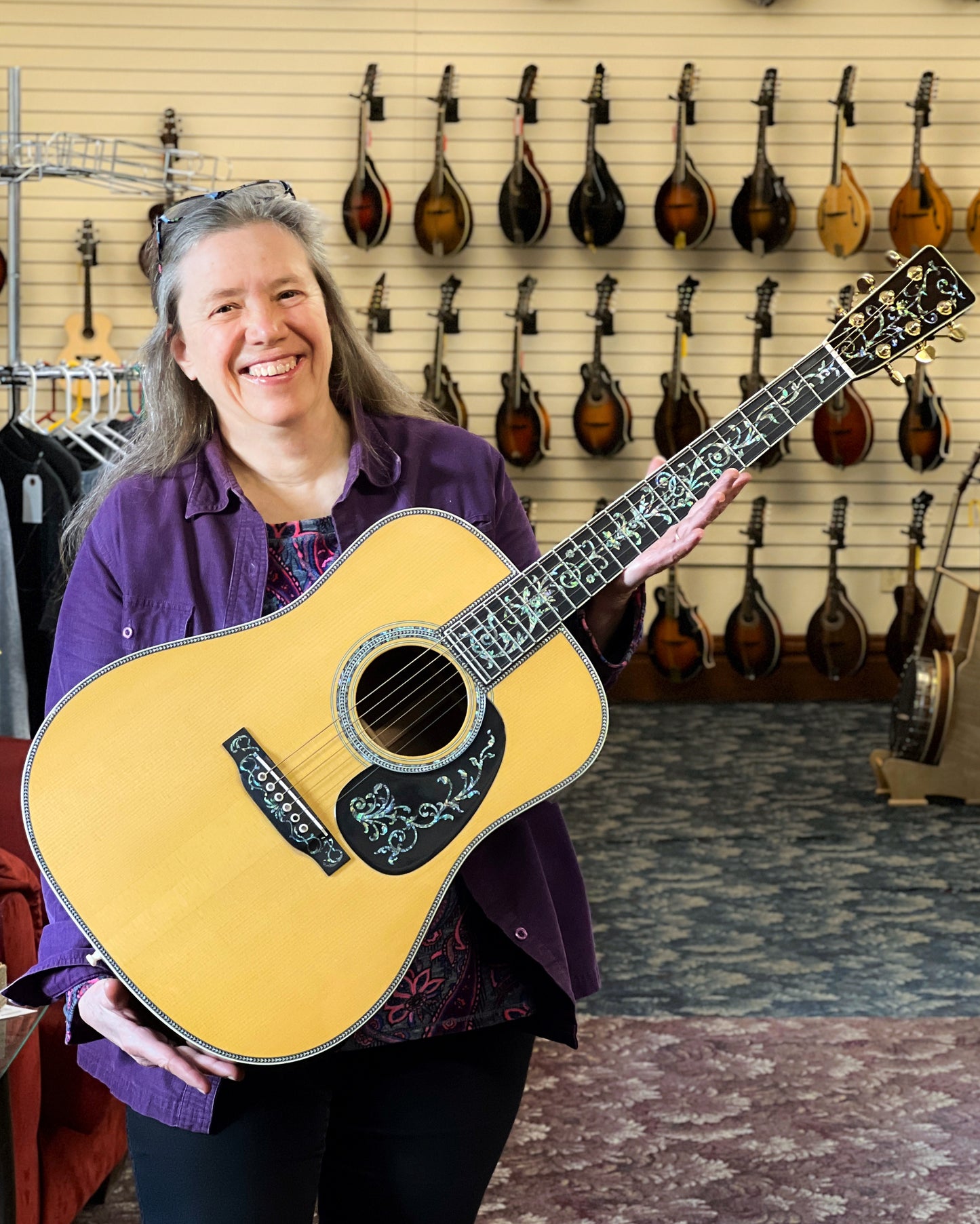 Showroom photo of Front of Martin D-28 / 45 Custom Conversion Acoustic Guitar (1966/2010)