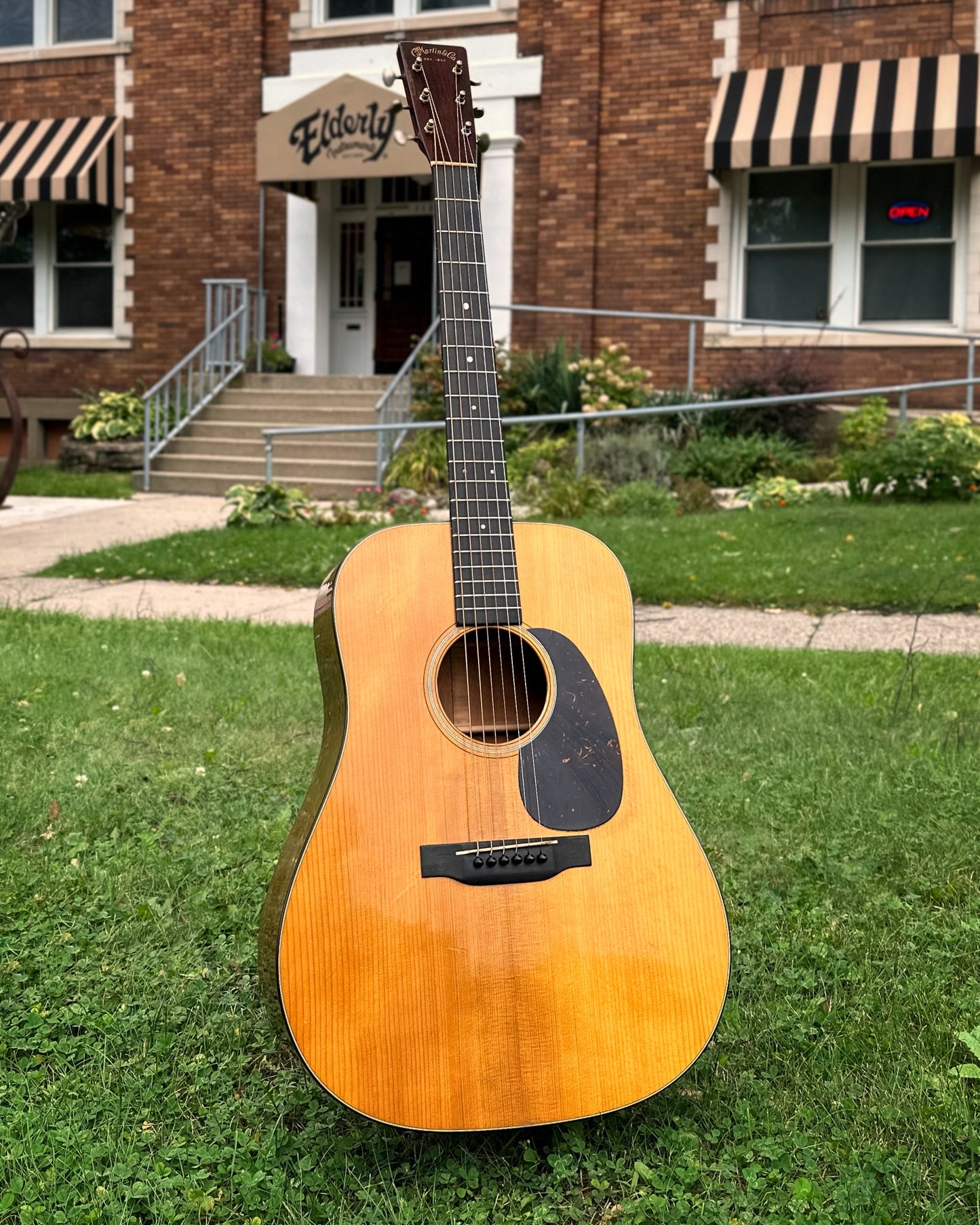 Showroom photo of Front of Martin D-18 Authentic 1937 VTS Acoustic Aged Guitar