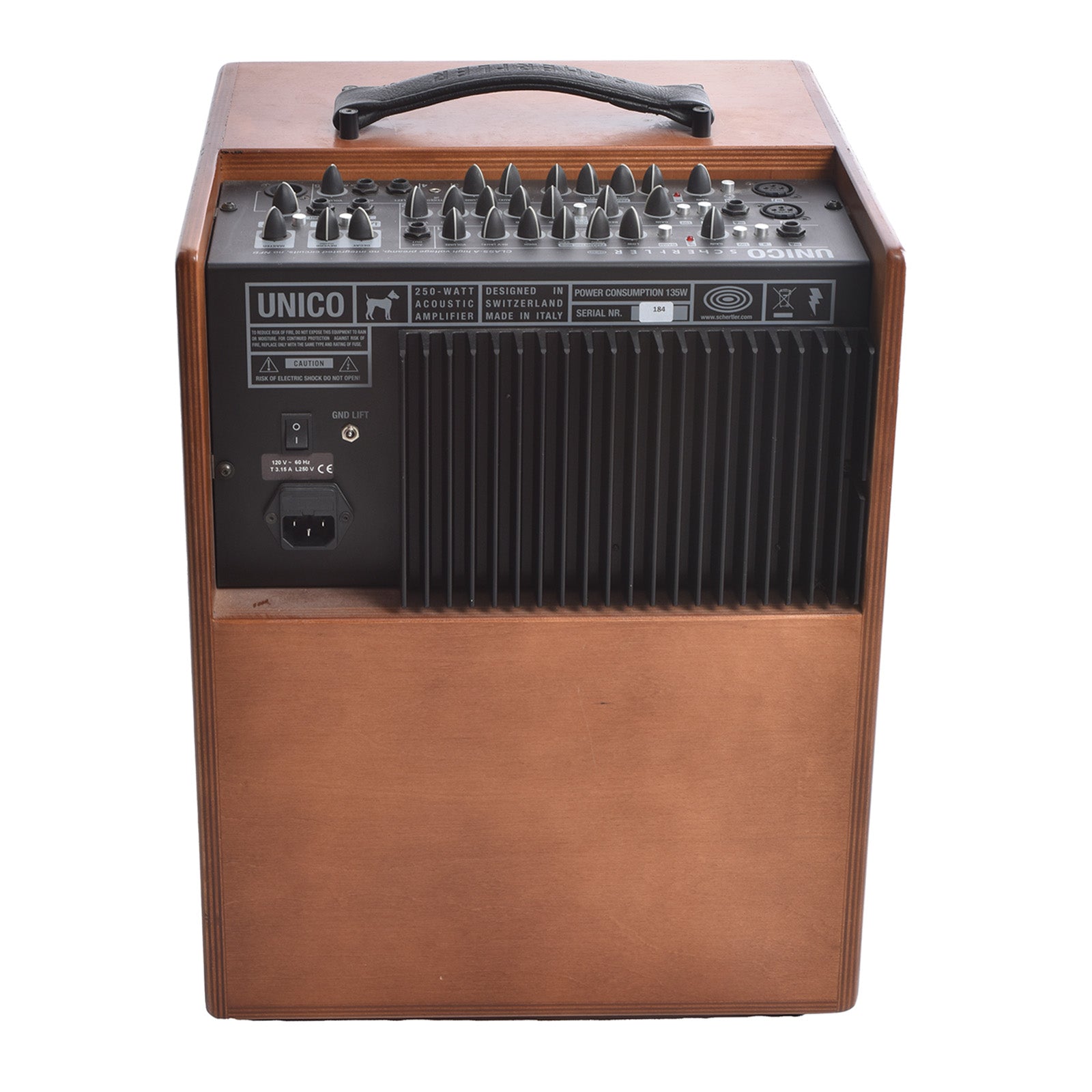 Schertler Unico Acoustic Combo Amp – Elderly Instruments