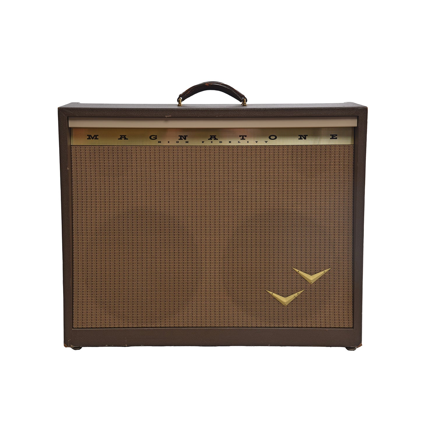 Front of Magnatone Custom 280 Combo Amp (1958)