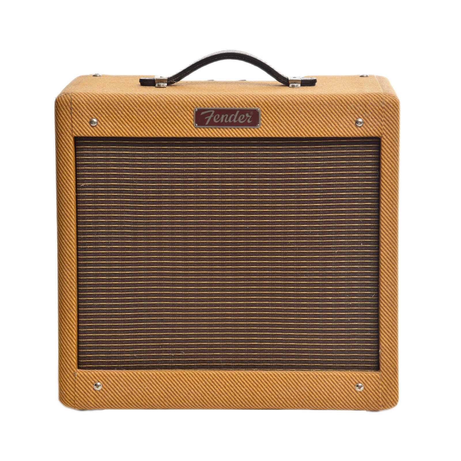 Front of Fender Pro Jr. IV Limited Tweed Amplifier (2019)