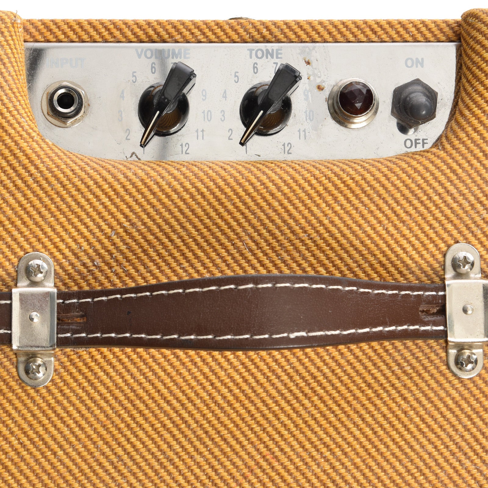 Controls of Fender Pro Jr. IV Limited Tweed Amplifier (2019)