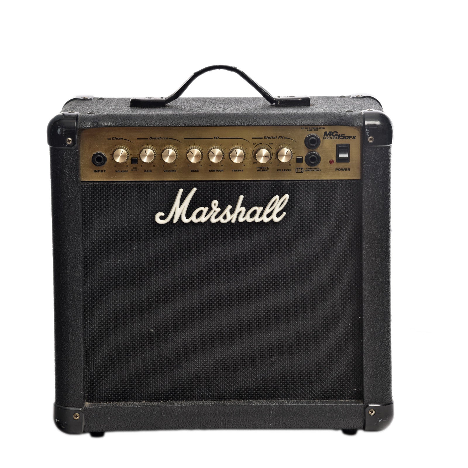 Front of Marshall MG15DFX (2004)