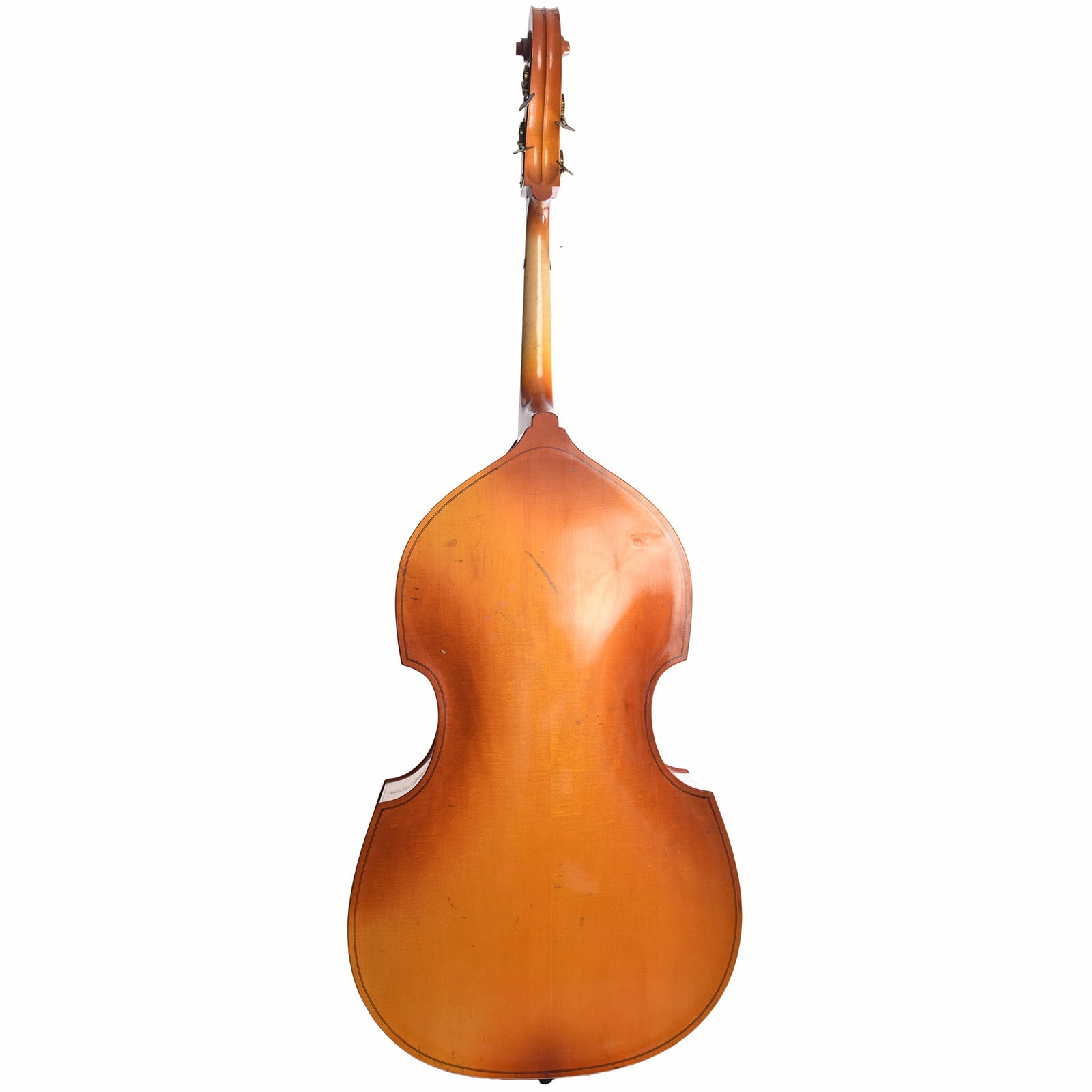 Full back of Englehardt C-1 3/4 Upright Bass (1992)