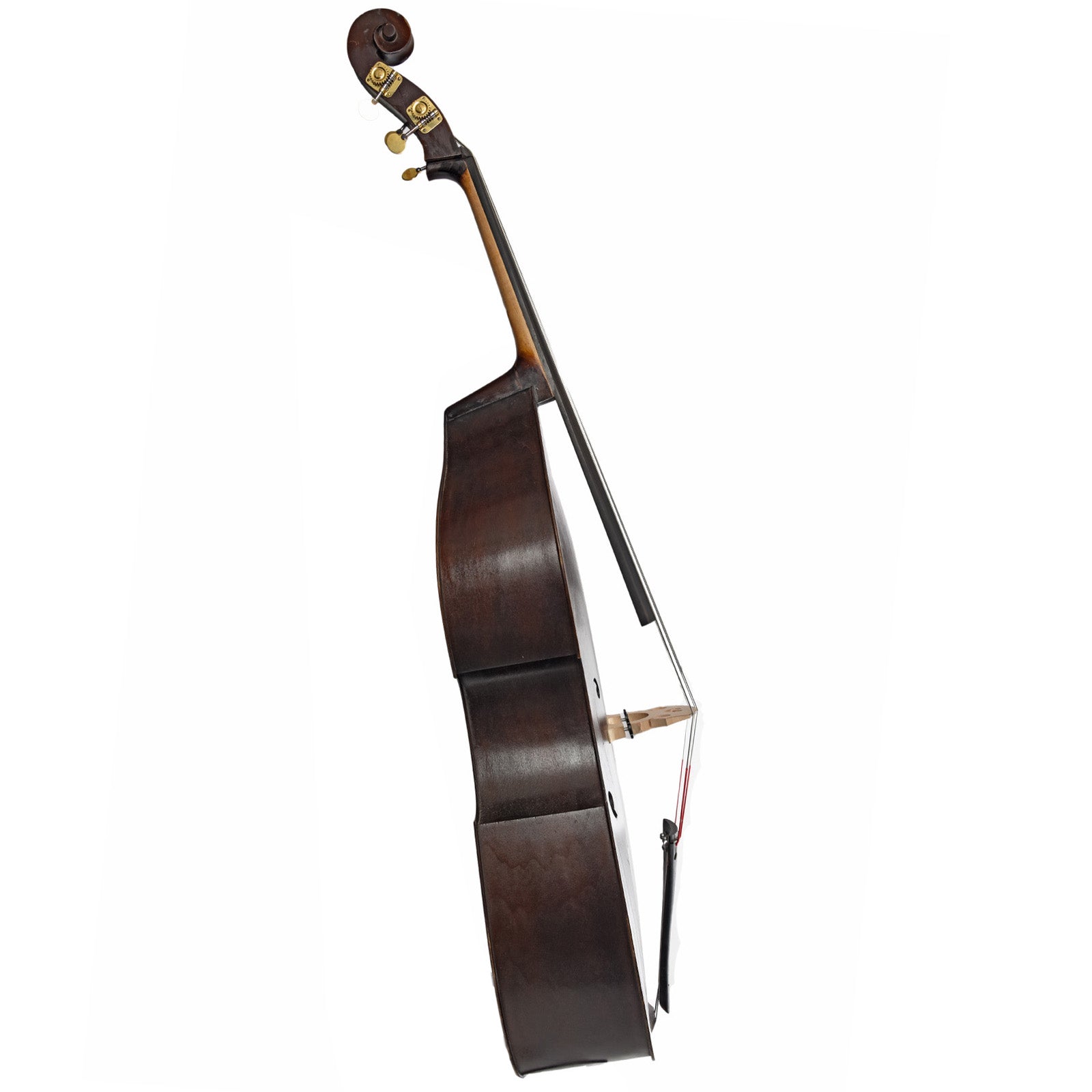 Side of Upton UB-Standard Laminate 3/4 Upright Bass (2017)