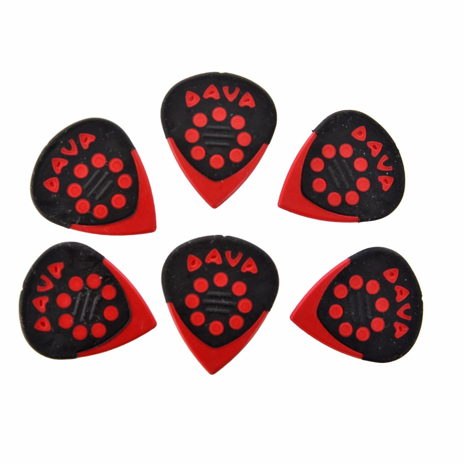 Dava Jazz Grip Pick Pak, Delrin, 6 picks