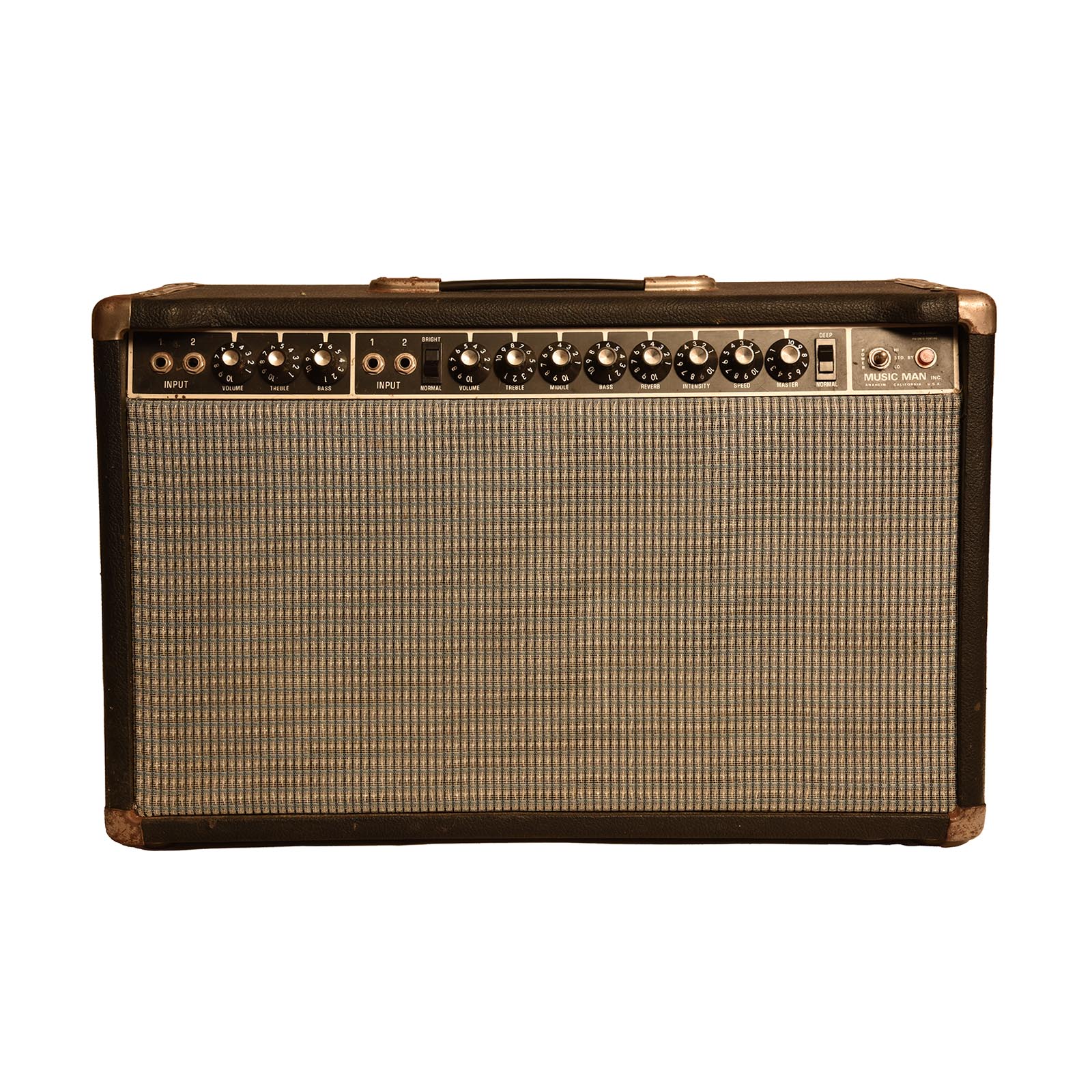 Front of Music Man 210 65 Combo Amp