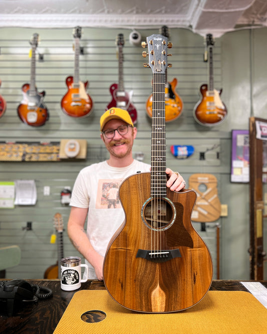 Showroom photo of Front of Taylor 724ce Acoustic Guitar