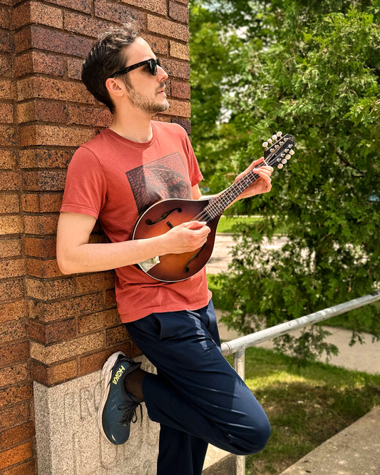 Showroom Photo of Front of The Loar "Honey Creek" A-Style Mandolin