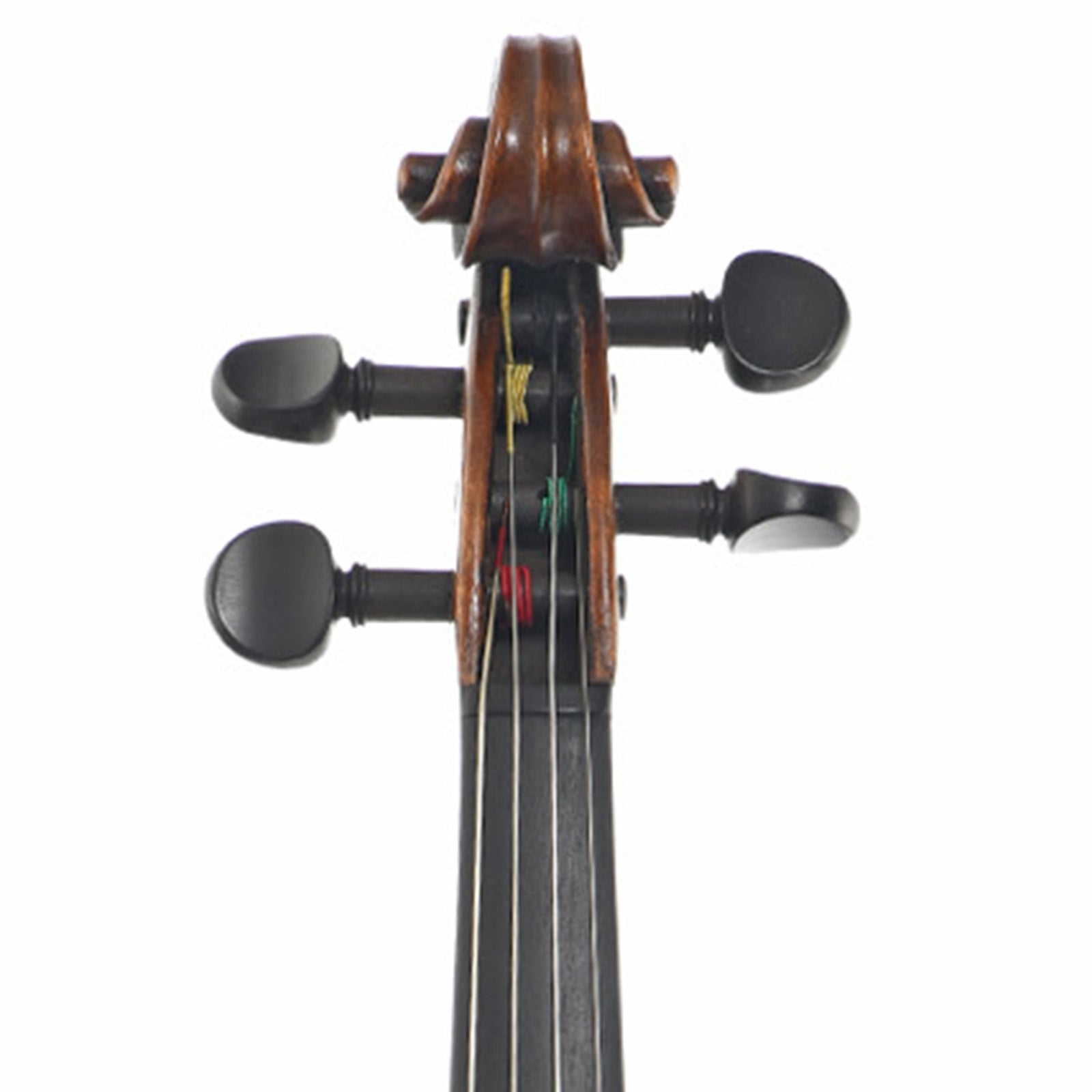 Headstock of Markneukirchen Strad Label Violin