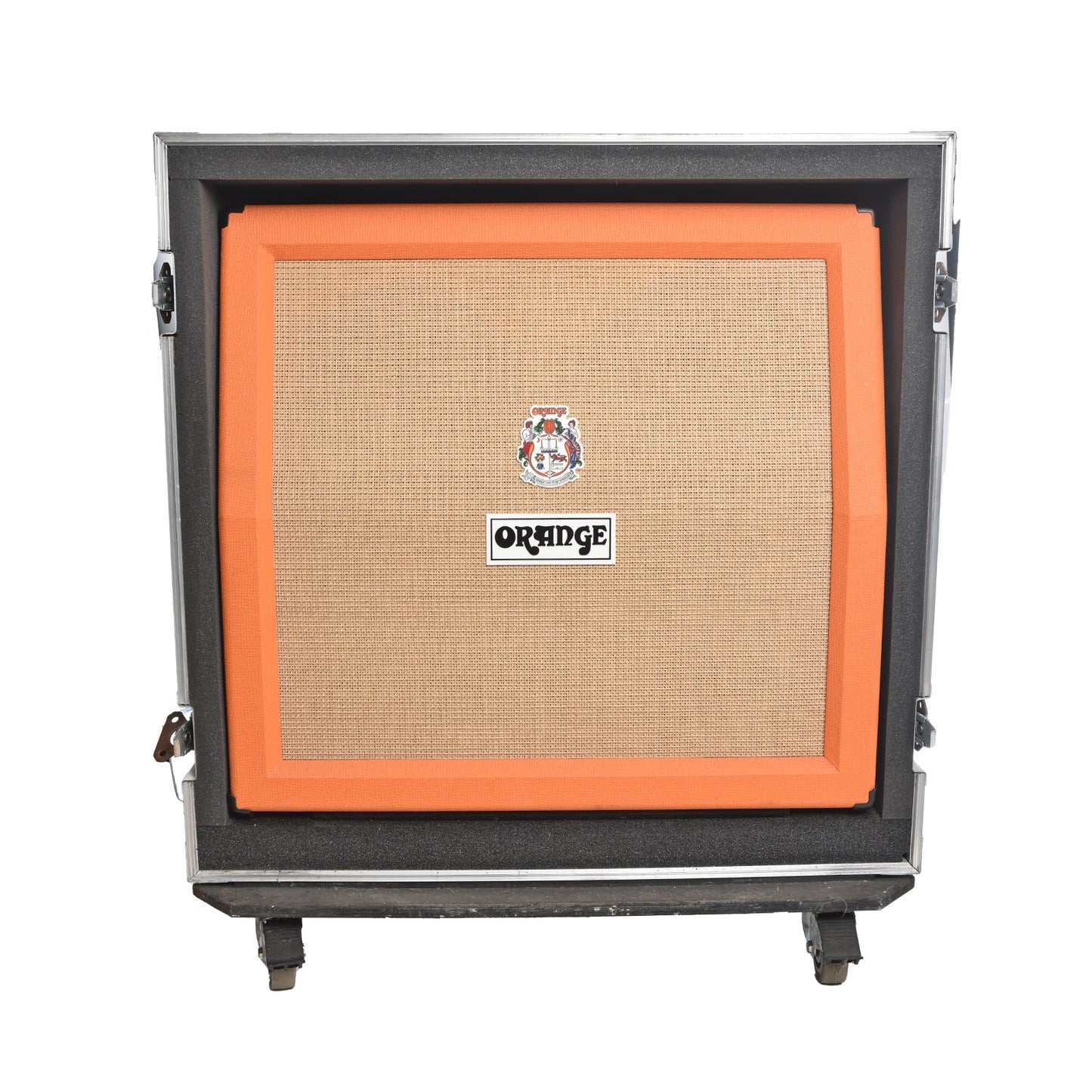 Front of Orange PPC412 w/ Road Case