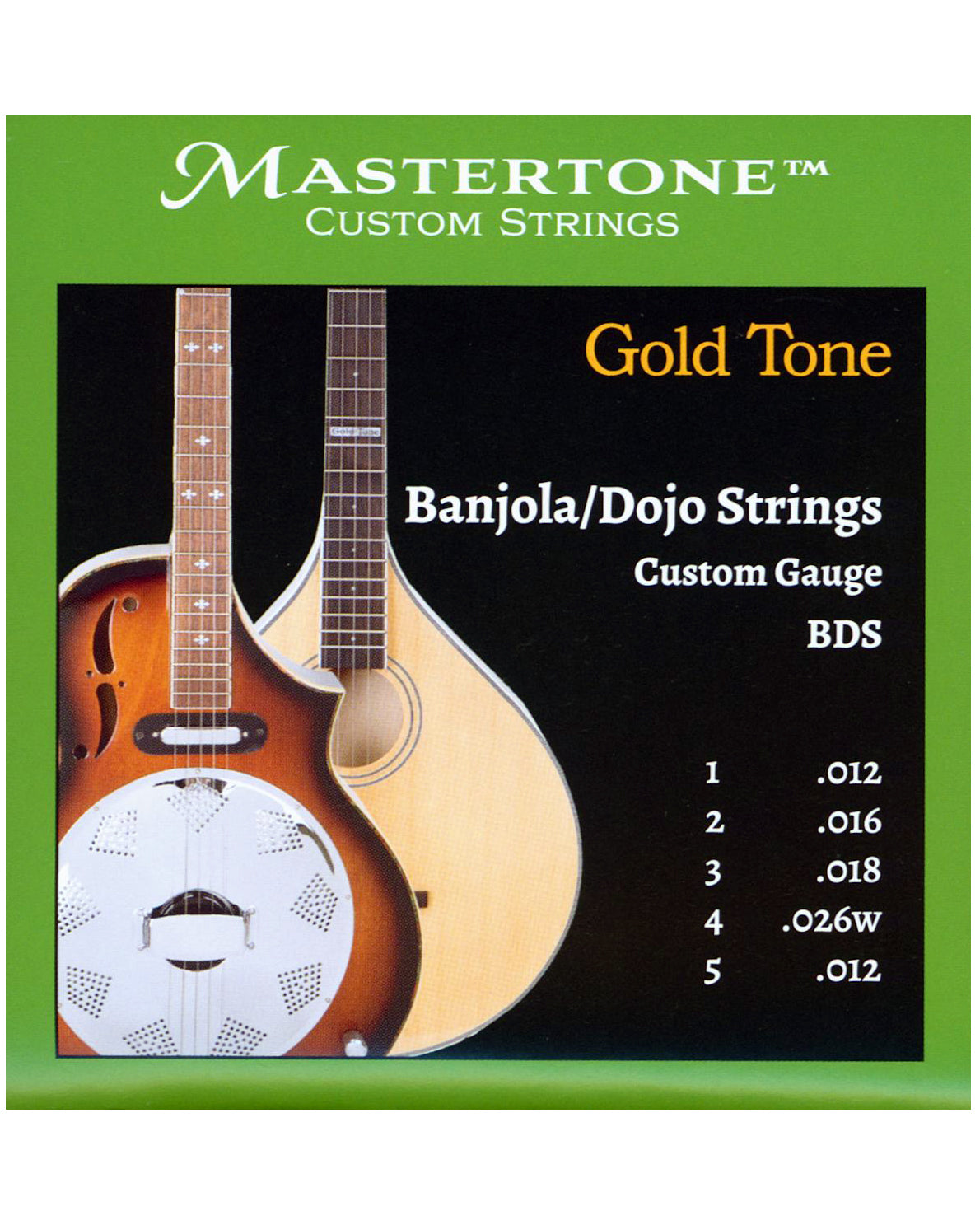 Gold Tone Banjola / Dojo Strings SKU: GTBJL5