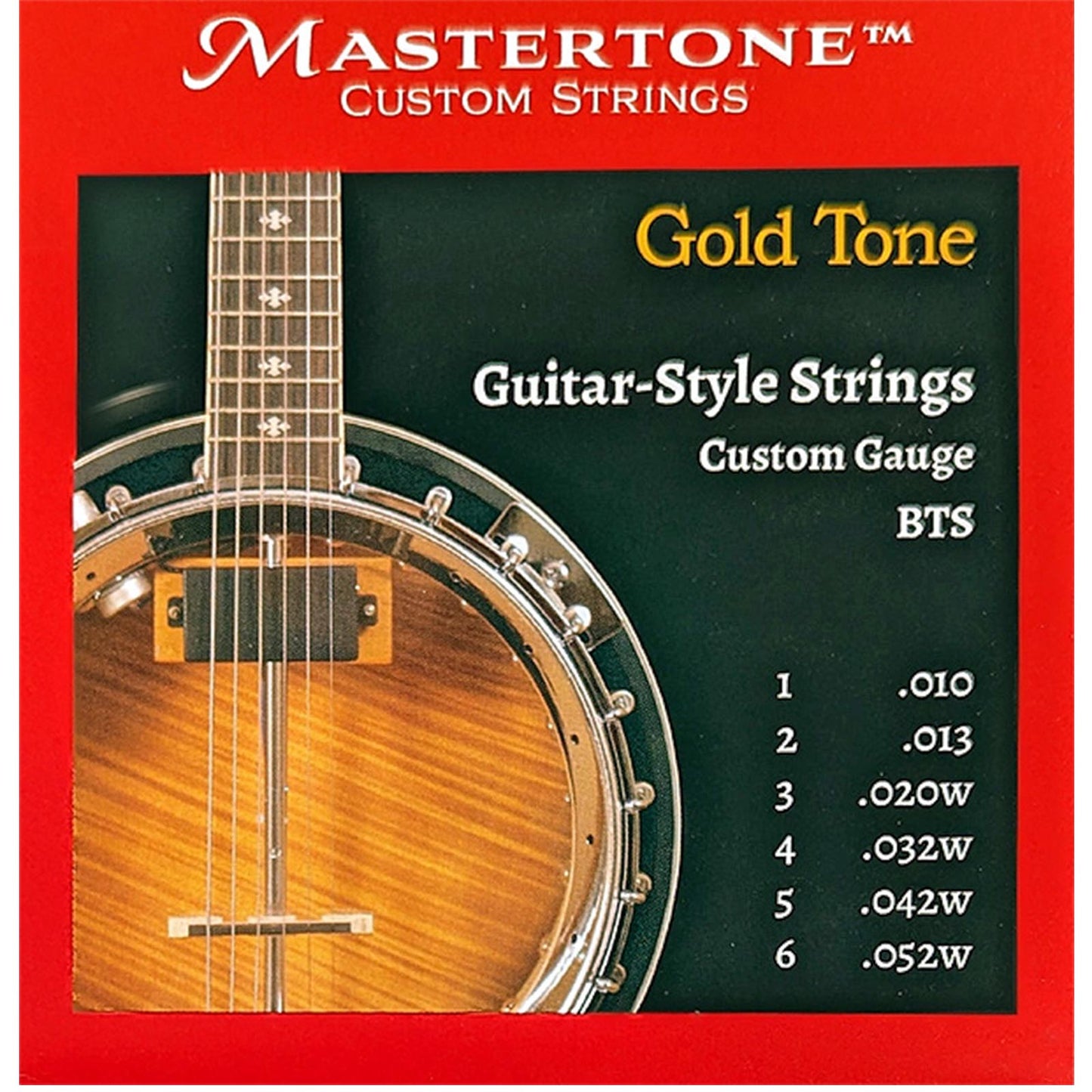 Gold Tone BTS Banjitar / Manditar String Set