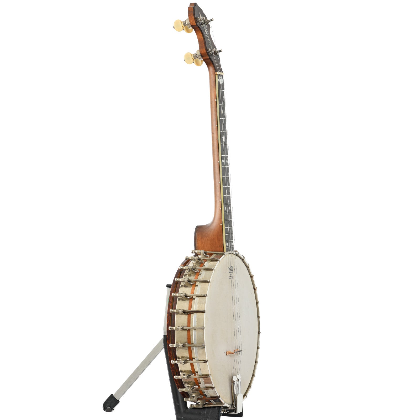 Side of Vega Tubaphone Style M Tenor Banjo (1923)