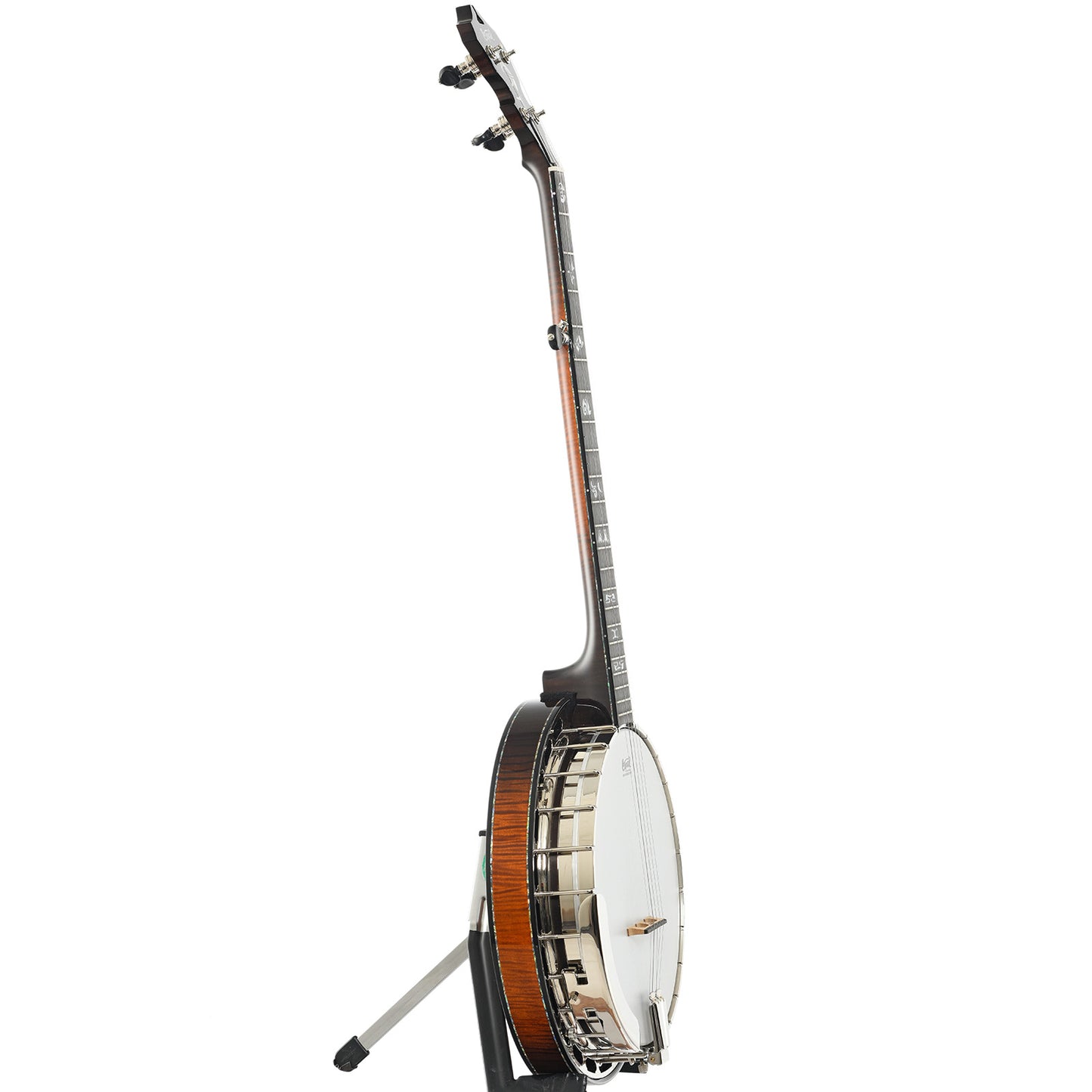 Capek Allegoria Nickel Resonator Banjo & Gigbag, Flame Maple