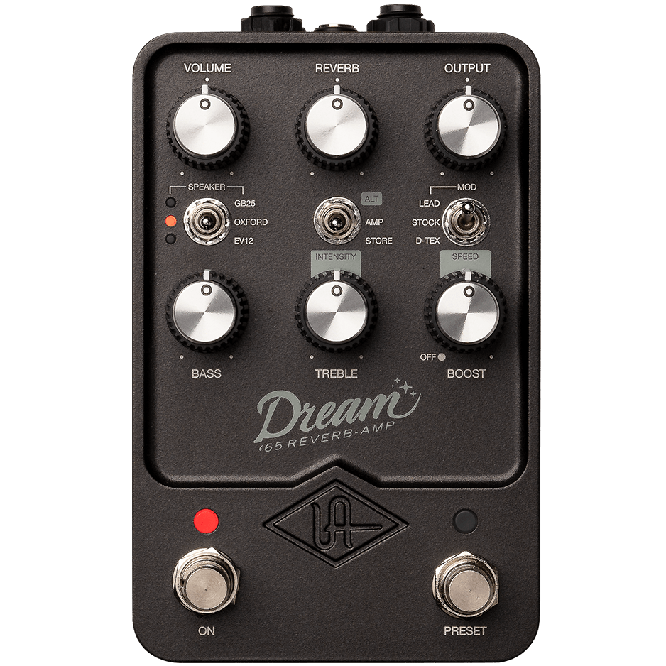 UAFX Dream '65 Reverb Amp Emulation pedal w/ Bluetooth