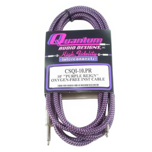 Quantum Audio Designs 10 Foot Braided Instrument Cable