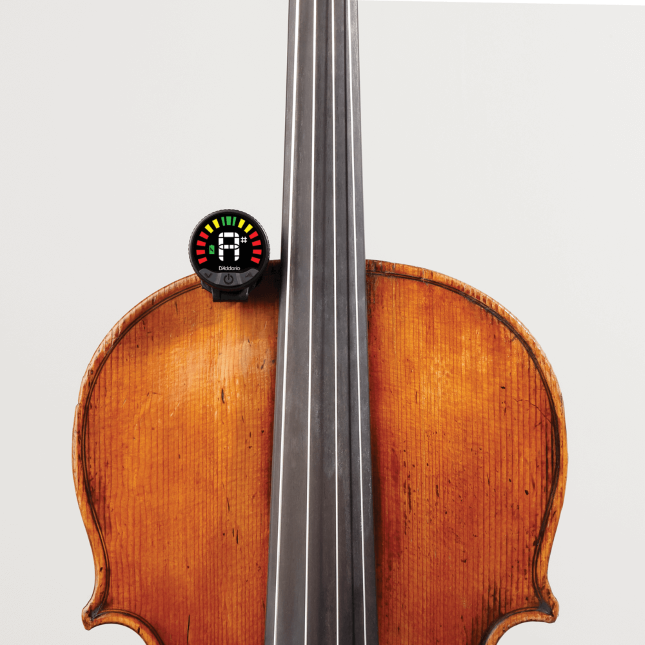 D'Addario Nexxus 360 Viola Rechargeable Tuner, Violin 3