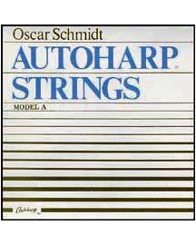 Front of Autoharp A-Model String Set, for OS73 Models