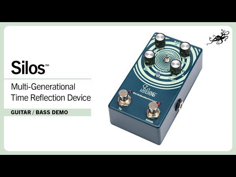 Video Demo of EarthQuaker Devices Silos Multi-Generational Time Reflection Device