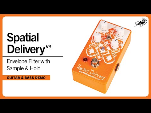 Video Demo of EarthQuaker Devices Spatial Delivery V3 Envelope Filter Pedal from EarthQuaker Devices