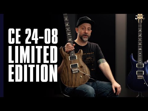 Video Demo of PRS Limited Edition CE 24-08 Black Limba Satin Natural Electric Guitar