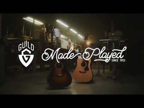 Video Demo of Guild D-50 Standard Dreadnought Acoustic Guitar from Guild Guitars