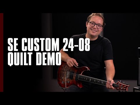 Video Demo of PRS SE Custom 24-08 Quilt Top