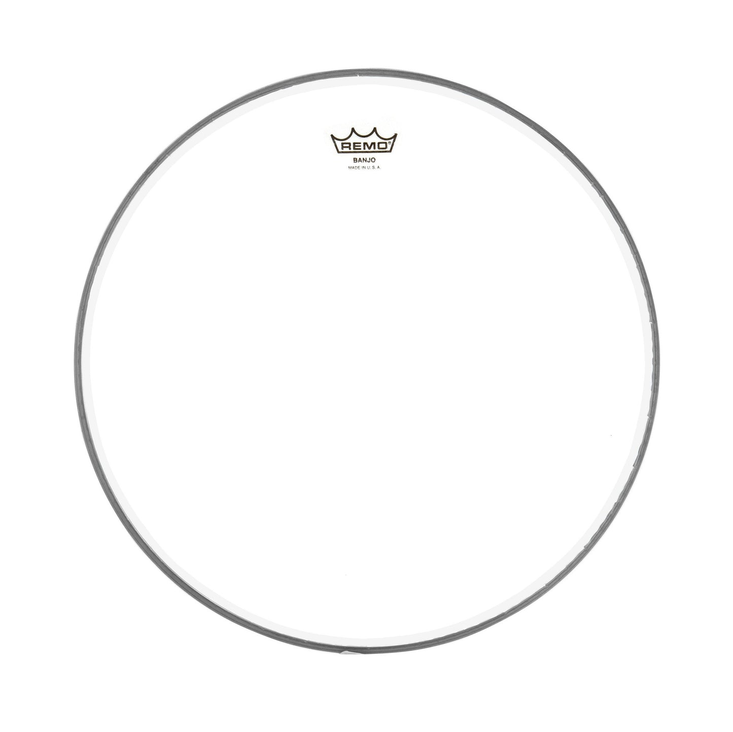 Remo Clear Banjo Head, 10 15/16 Inch Diameter, High Crown (1/2 Inch) -