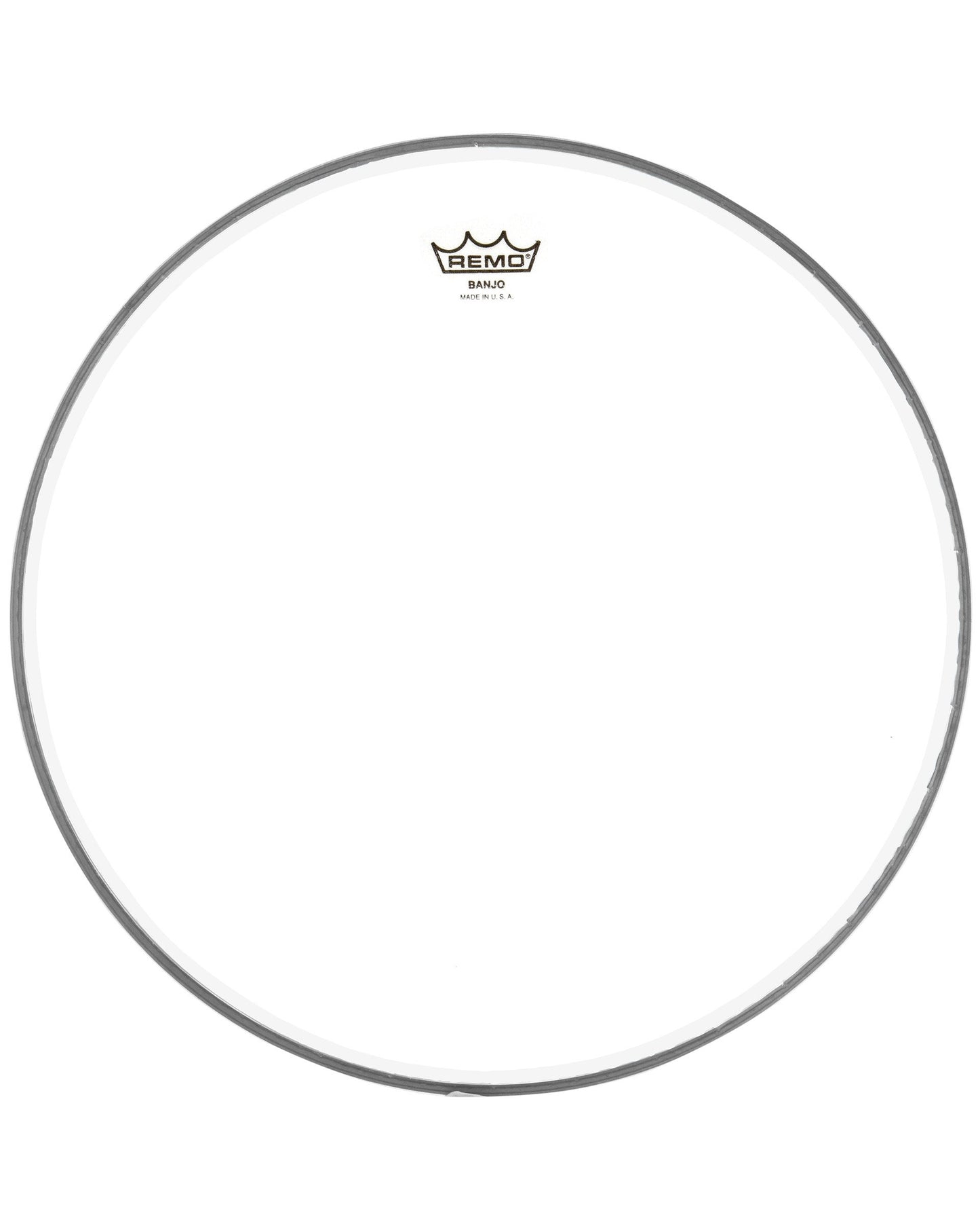 Remo Clear Banjo Head 10-1/2" Diameter High Crown (1/2 Inch)