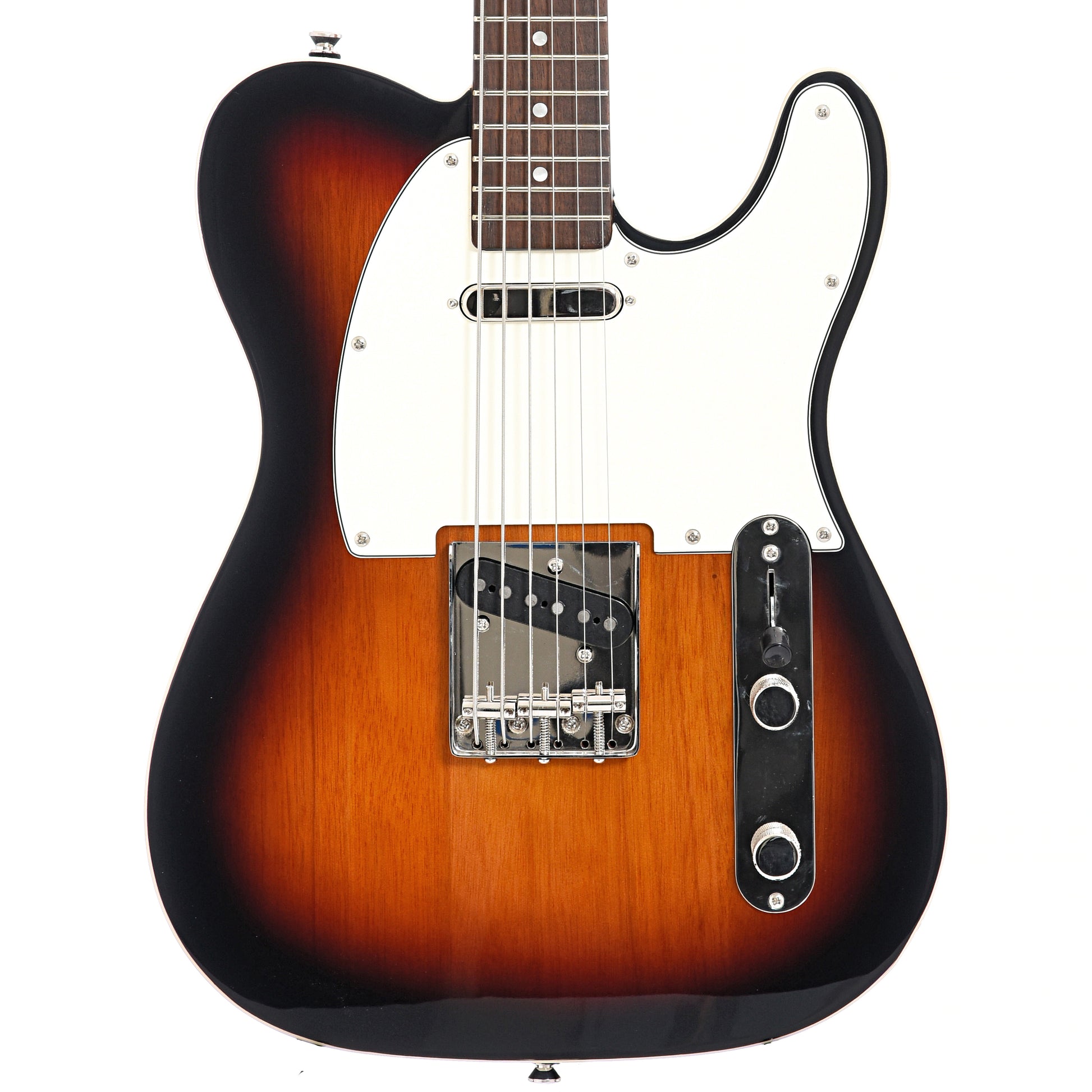 Image 1 of Squier Classic Vibe Baritone Custom Telecaster, 3-Color Sunburst- SKU# SCVBARIT-3TS : Product Type Solid Body Electric Guitars : Elderly Instruments