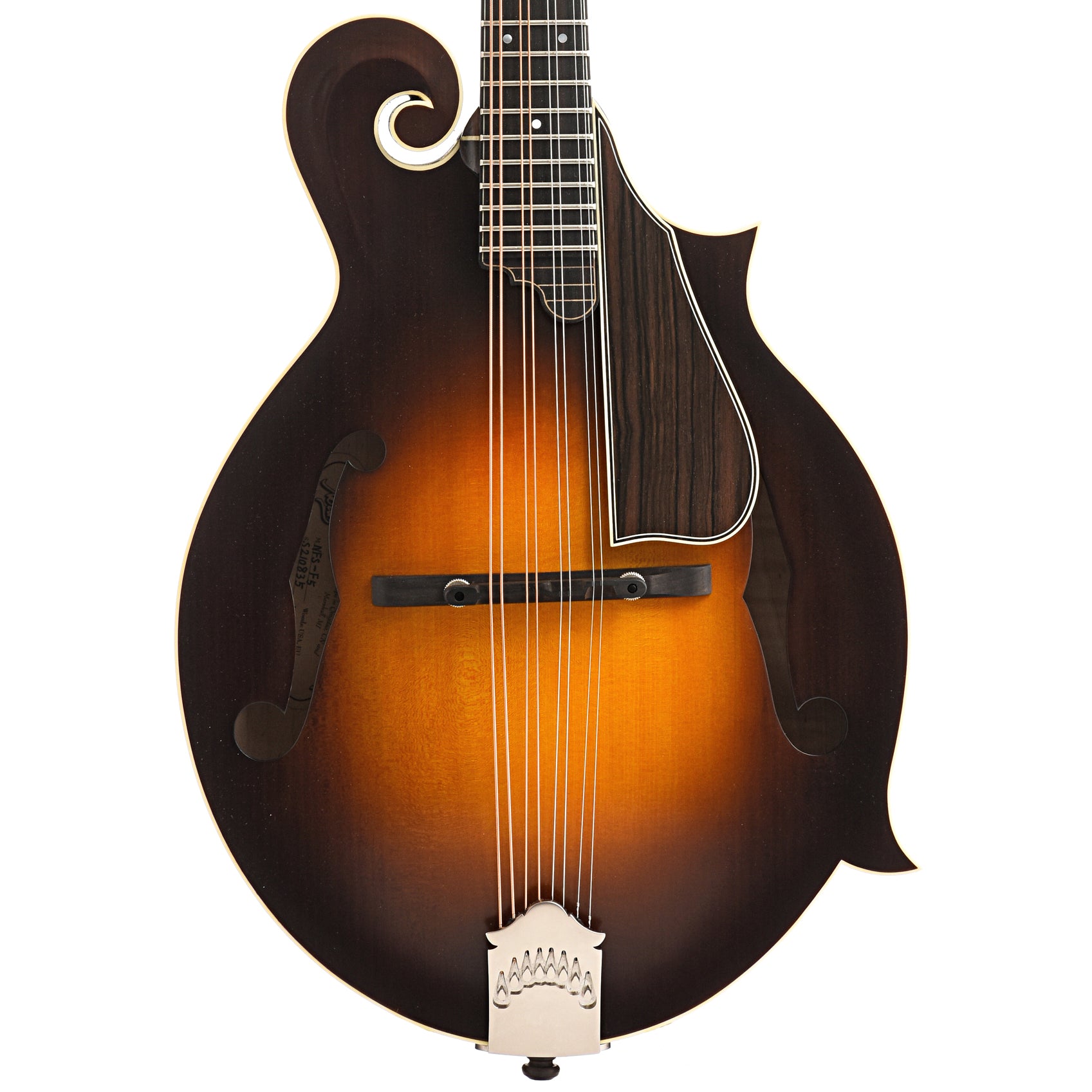 Front of Northfield Workshop S-Series NFS-F5 Mandolin