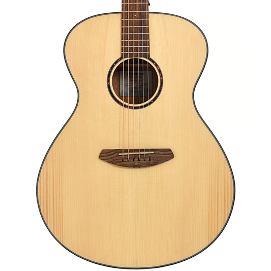 Front of Breedlove Eco Collection Discovery S Concerto European-African mahogany 