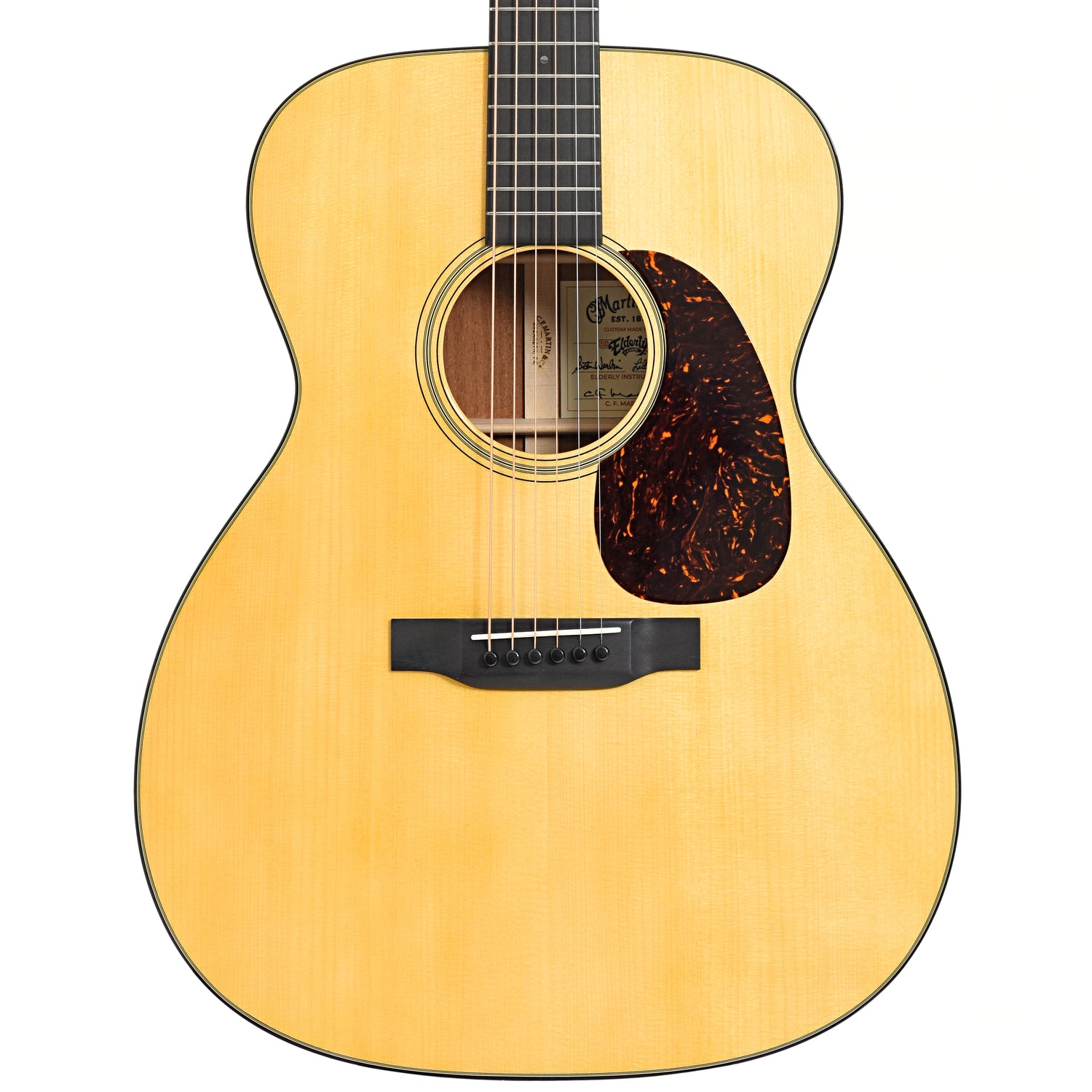 1500px x 1500px - Martin Custom 18-Style M/0000 Size Guitar & Case, Sinker Mahogany - El