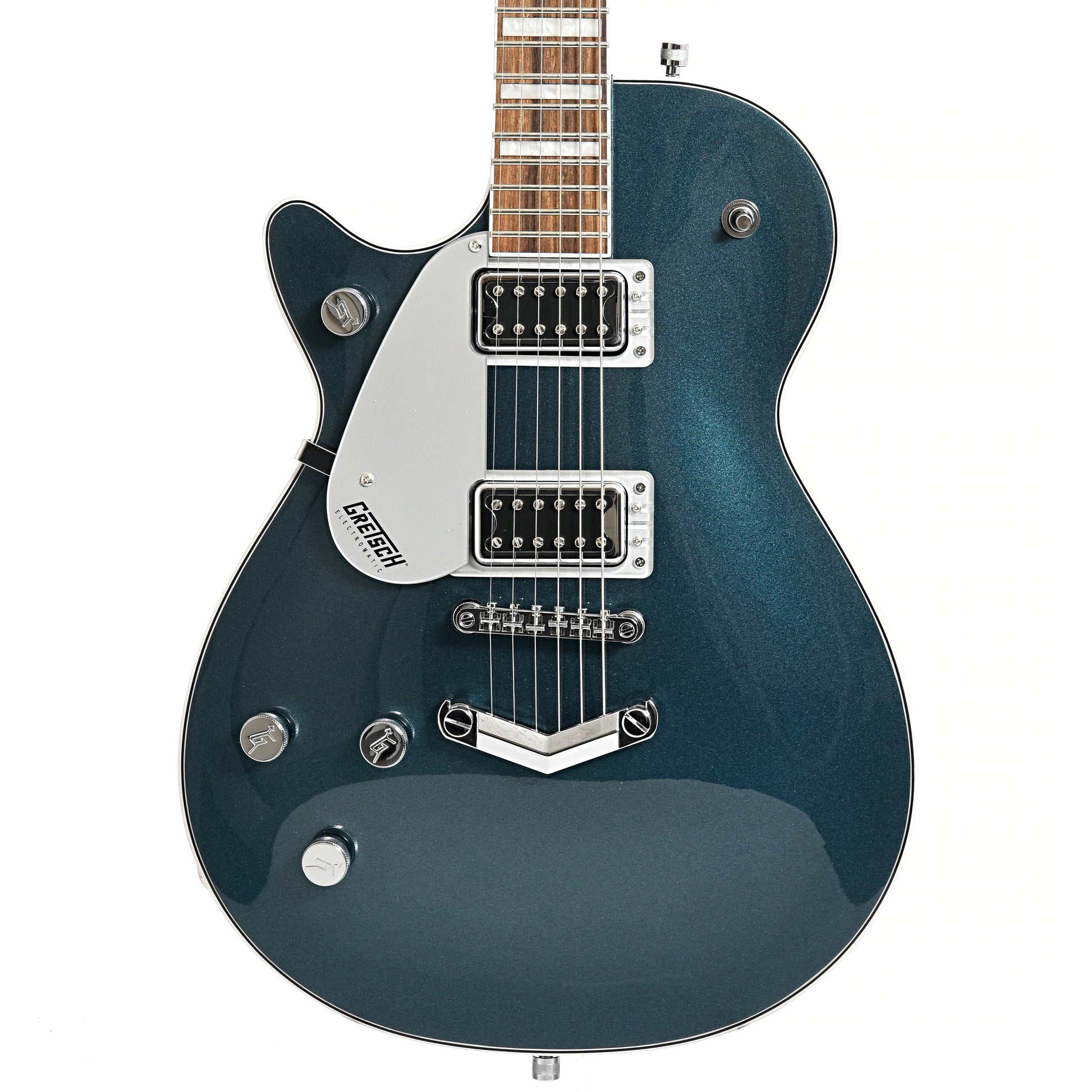 Image 1 of Gretsch G5220LH Electromatic Jet BT Single-Cut, Left Handed, Jade Grey Metallic- SKU# G5220LH-JGM : Product Type Solid Body Electric Guitars : Elderly Instruments