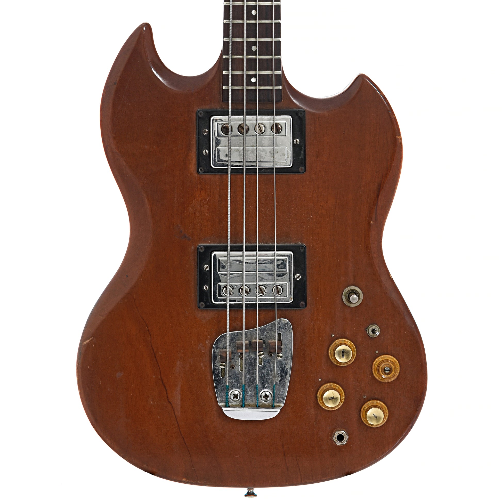 front of Guild SB-1 Electric Bass