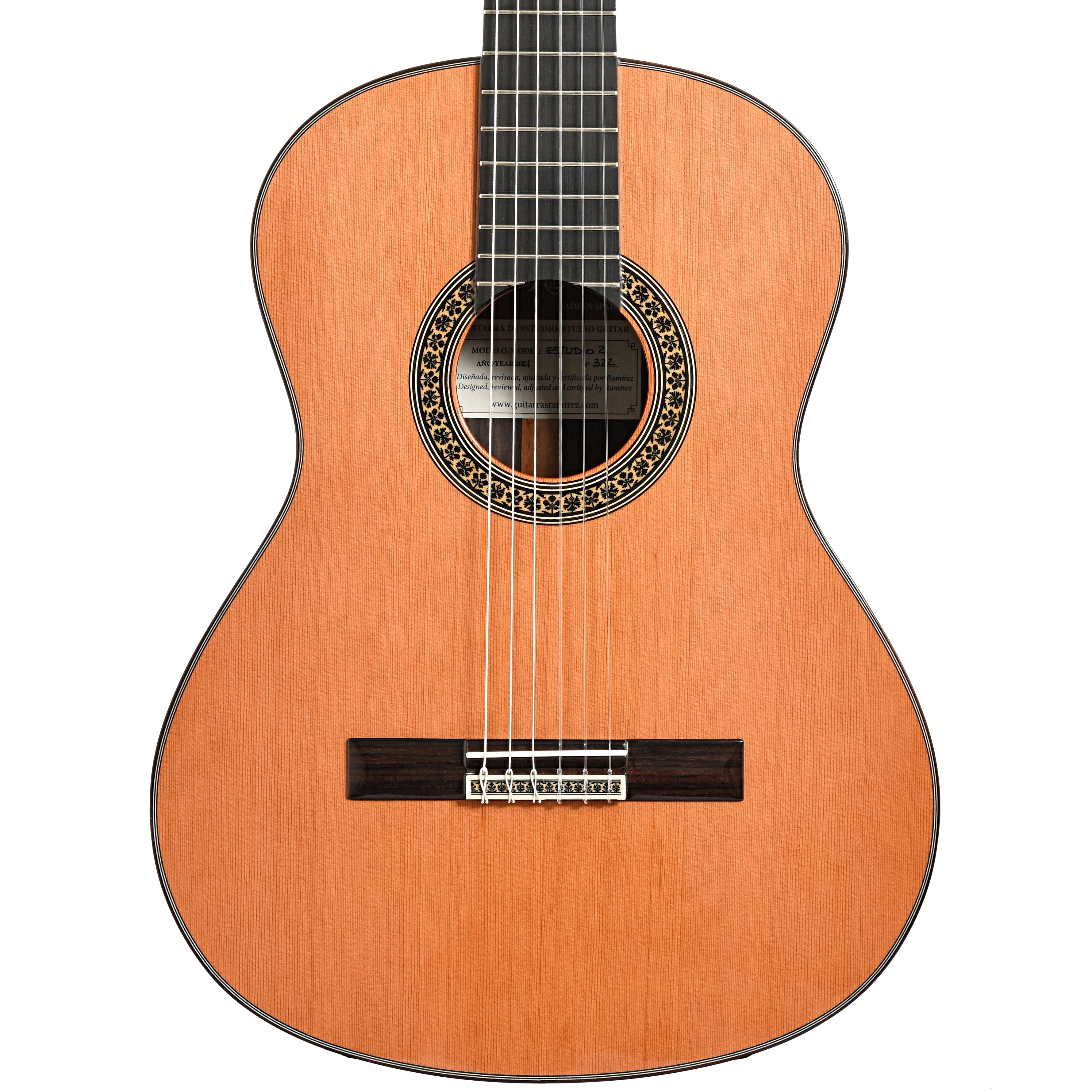 Jose Ramirez Studio 2 Classical Guitar and Case Elderly Instruments