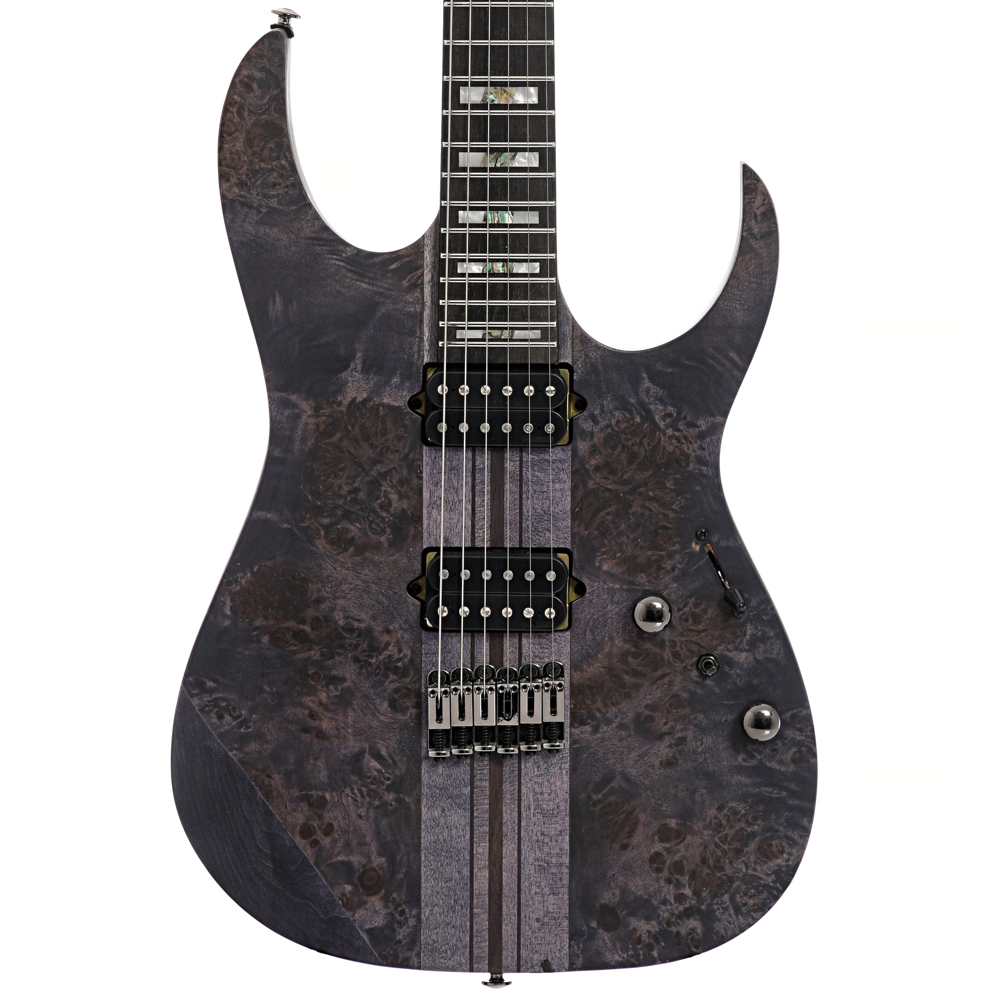 Front of Ibanez Premium RGT1221PB, Deep Twilight Flat