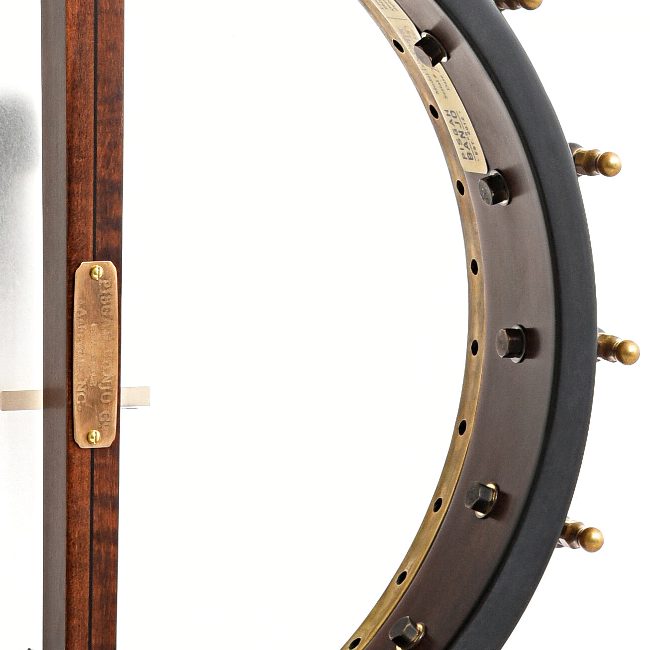 Image 10 of Pisgah Banjo Co. 12" Tubaphone Openback Banjo, Short Scale - SKU# PTUBA12-SRT : Product Type Open Back Banjos : Elderly Instruments