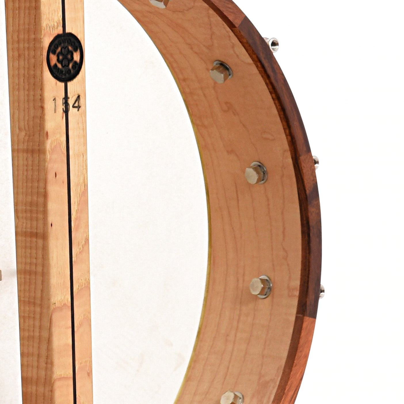 Image 9 of Dogwood Banjo Co. 12" Openback Banjo, No. 154 - SKU# DW154 : Product Type Open Back Banjos : Elderly Instruments