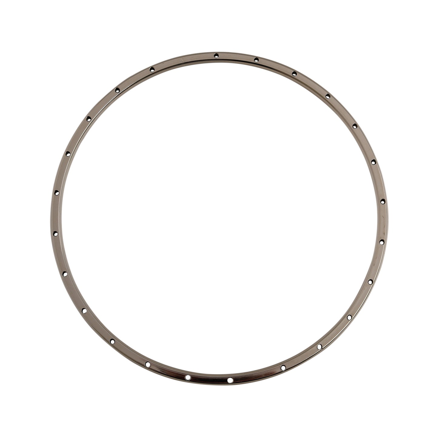 Image 2 of Prucha Two-Piece Banjo Flange, Nickel- SKU# PRP9 : Product Type Accessories & Parts : Elderly Instruments