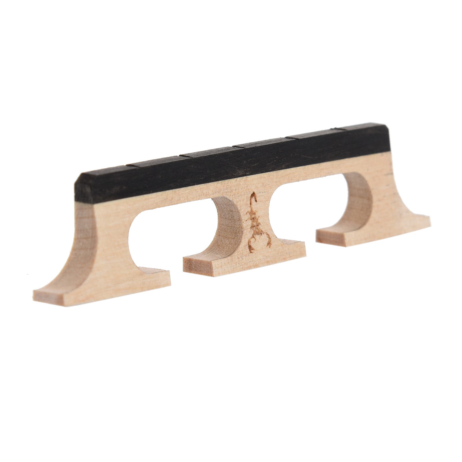 Image 1 of Scorpion Maple 5-String Banjo Bridge, 11/16" Height, Standard Spacing- SKU# SC1116-STD : Product Type Accessories & Parts : Elderly Instruments