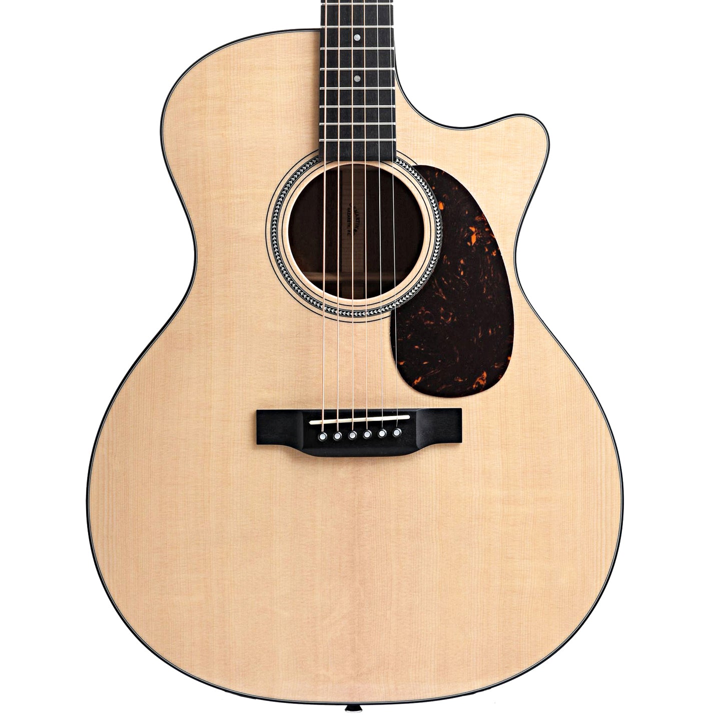 Front of Martin GPC-16E Mahogany Cutaway