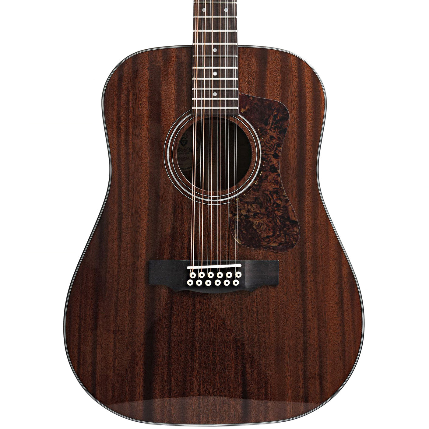 Front of Guild Westerly Collection D-1212 Acoustic 12-String Guitar 