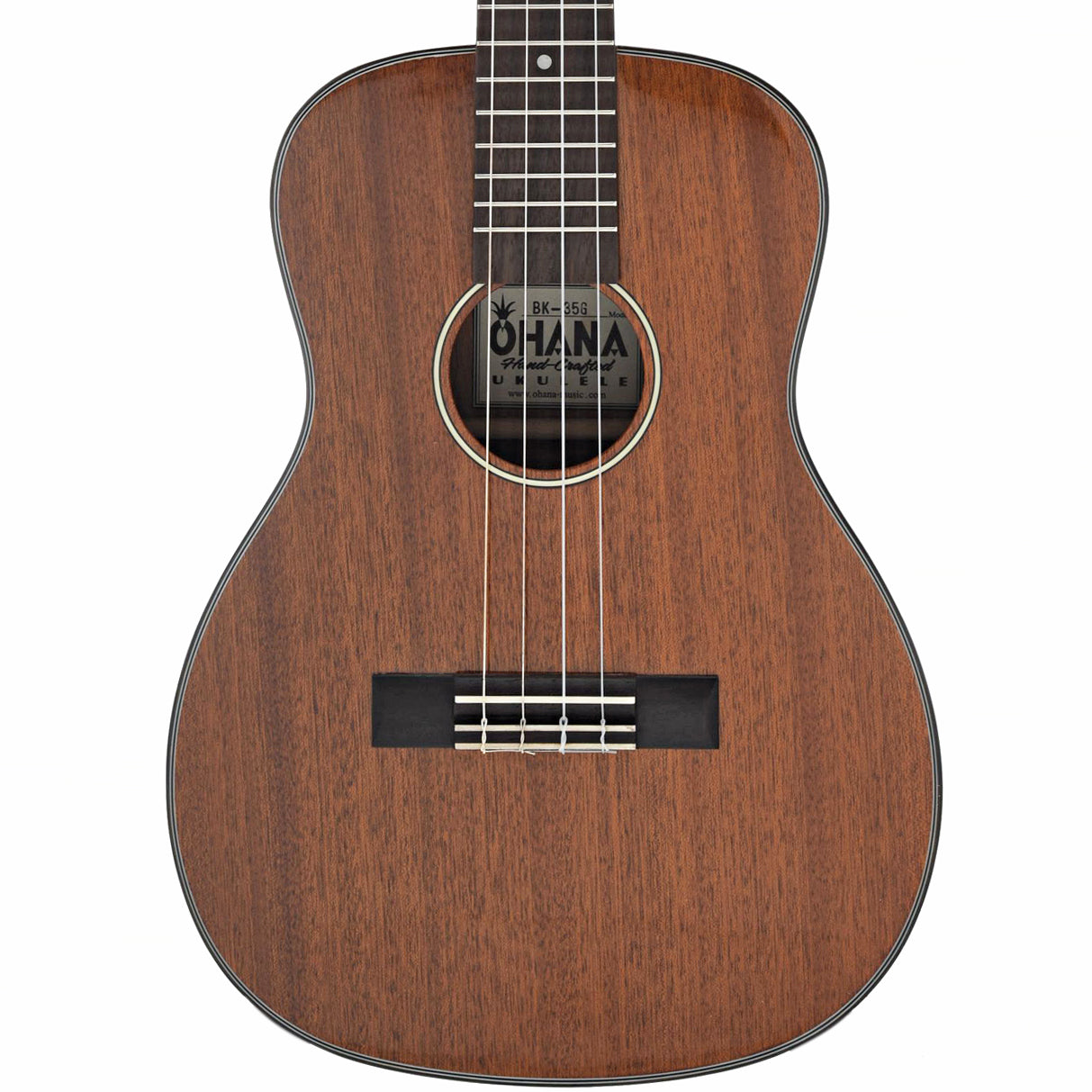 Front of Ohana BK-35G Baritone 